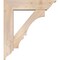 Ekena Millwork Balboa Traditional Smooth Bracket w/ Offset Brace, Douglas Fir, 7 1/2"W x 30"D x 34"H BKT0806X30X34BOA01SDF - alternate 3